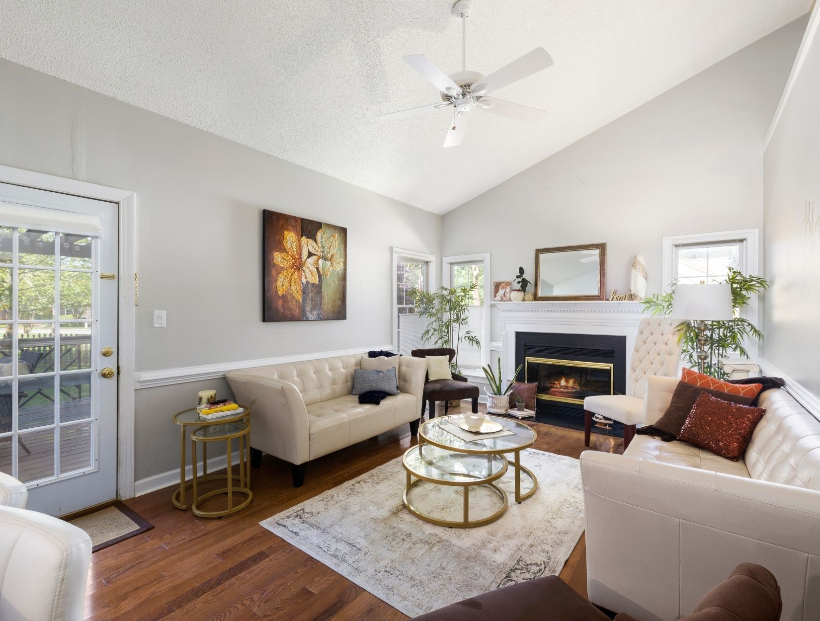 Are large appliances cleaned on the outside?